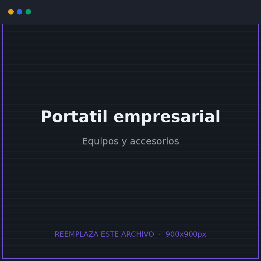 Portátil empresarial
